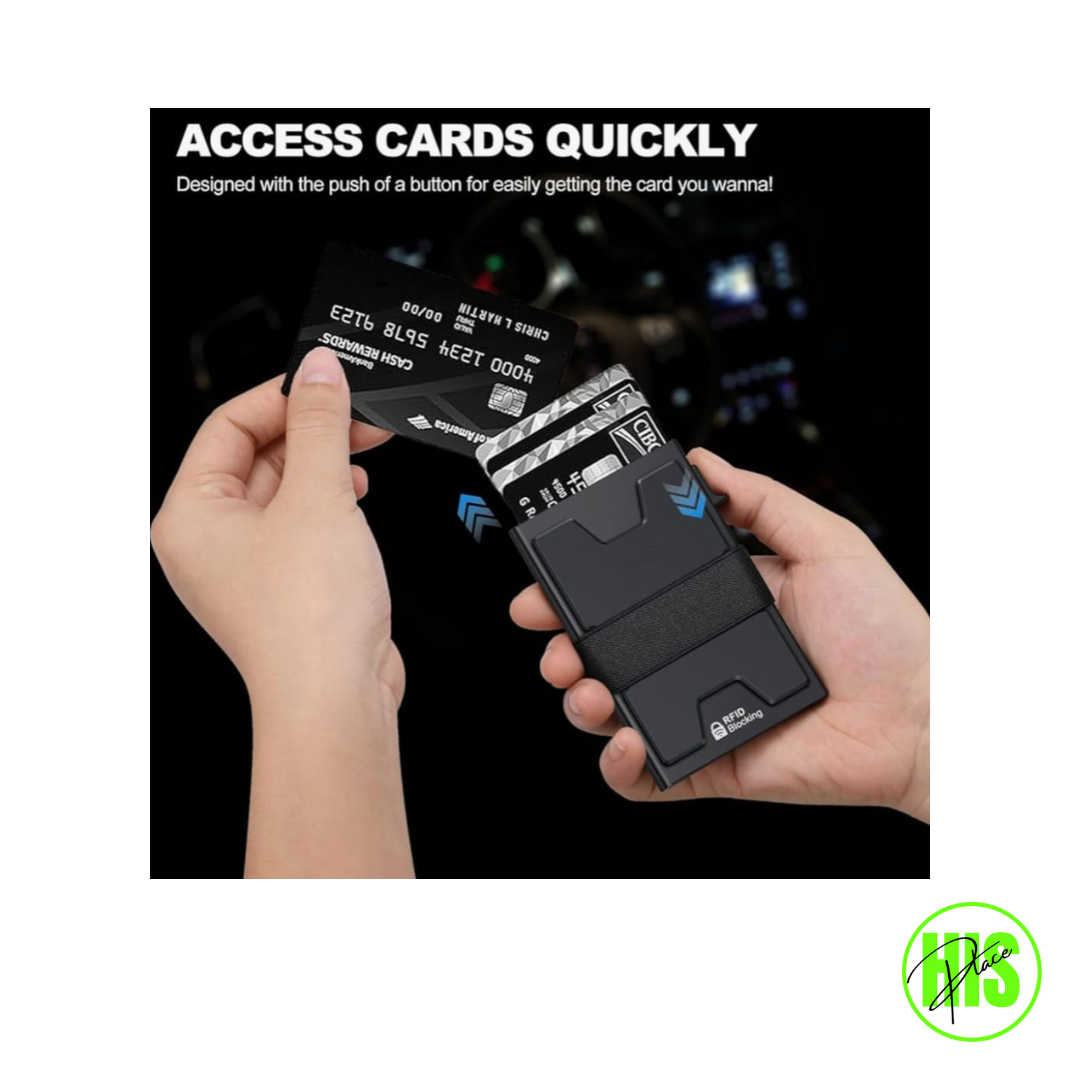 Slim Aluminum Card Wallet