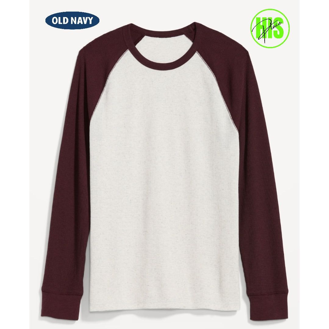 Old Navy Thermal Knit Raglan Sleeve
