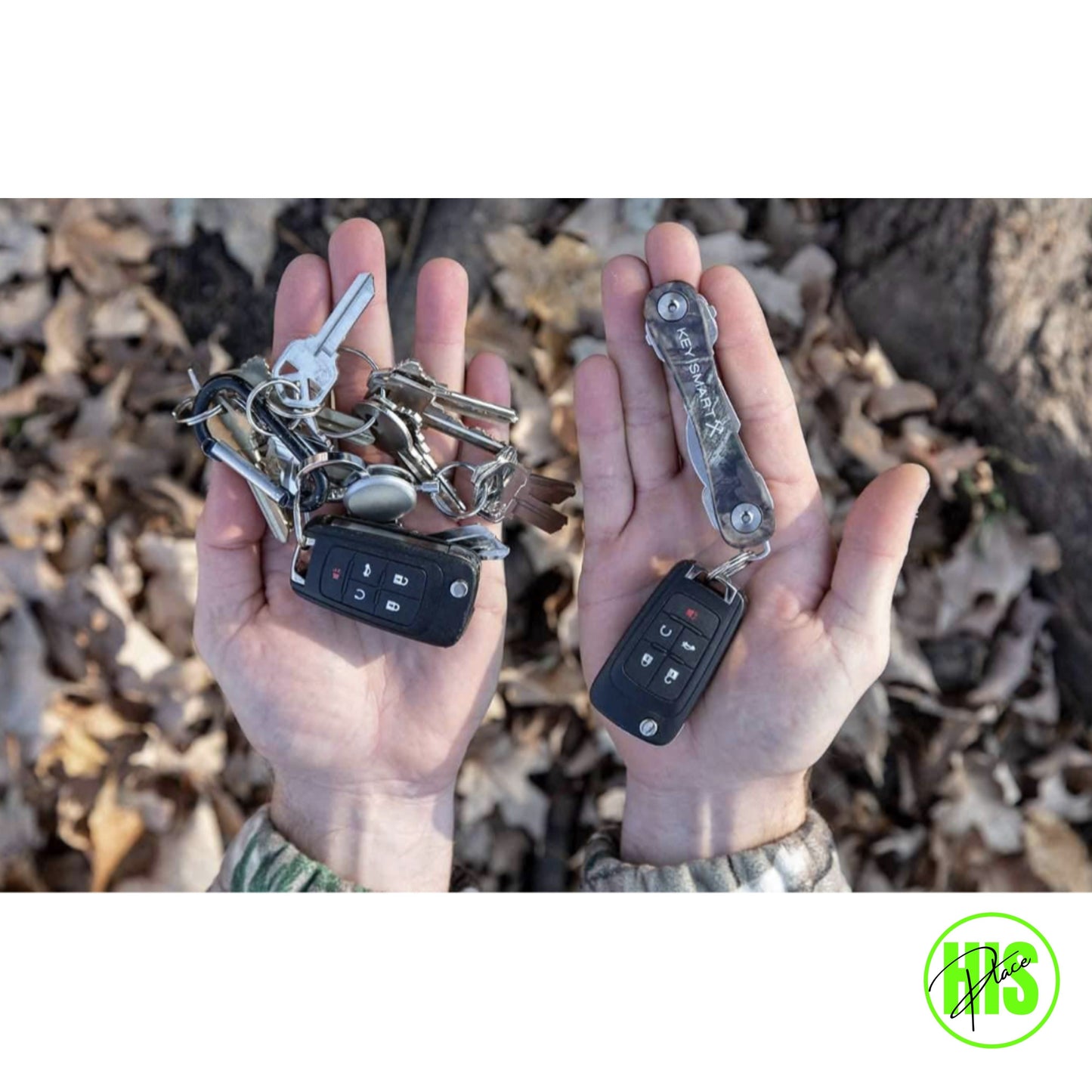 KeySmart Rugged Camo Key Organizer