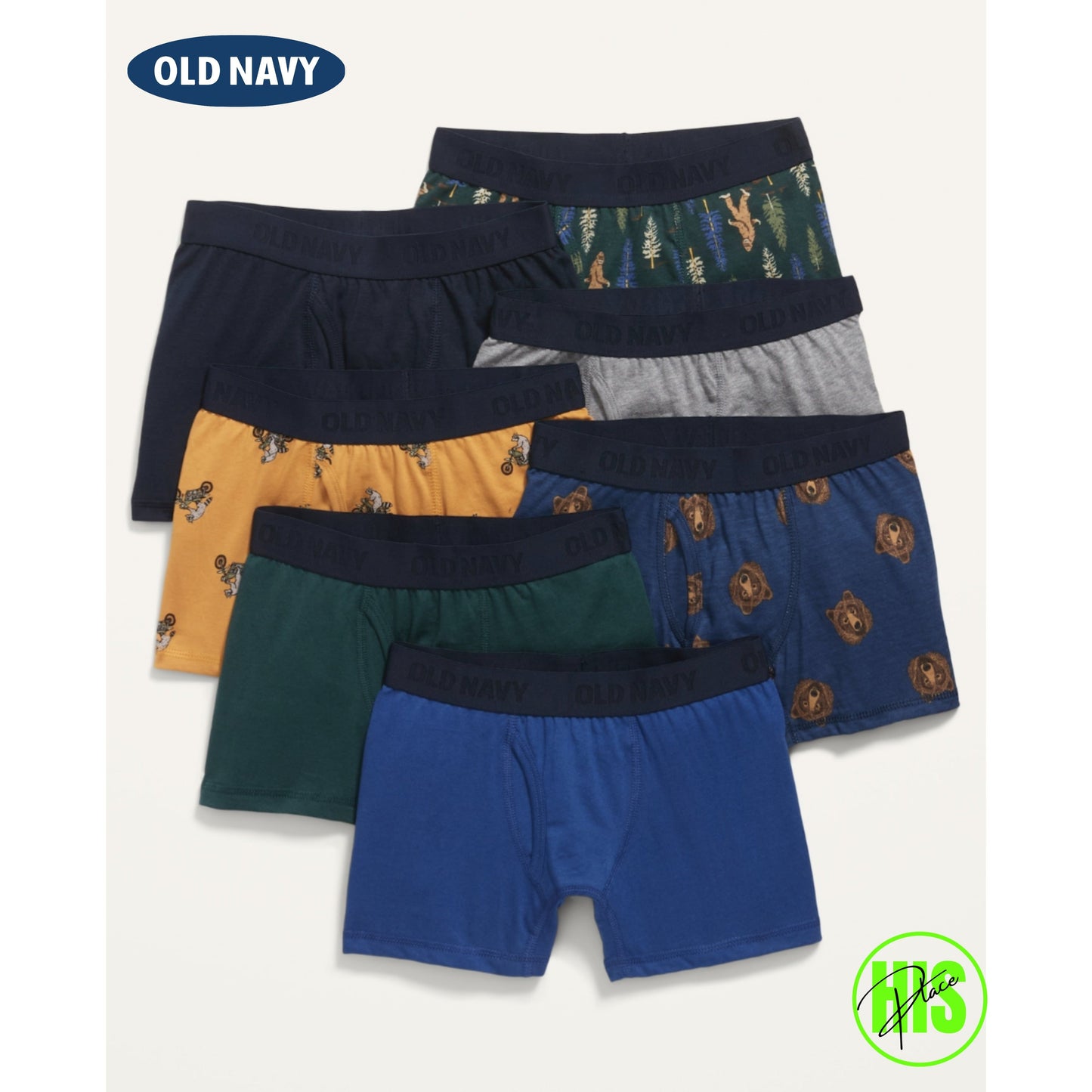 Old Navy Boys Boxer-Briefs (Medium)