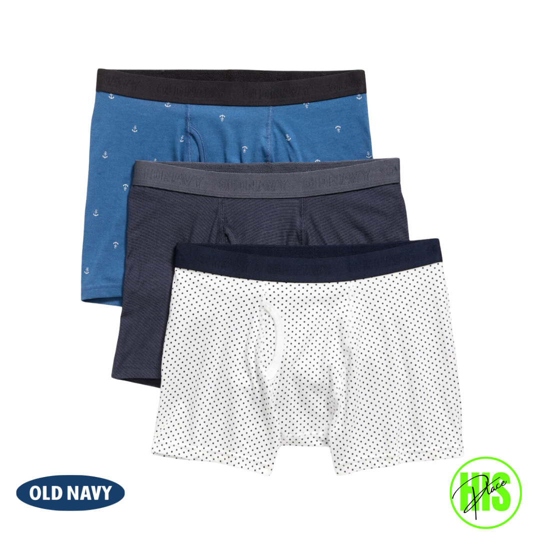 Old Navy Boxer-Briefs (3 pack) 4-inch inseam