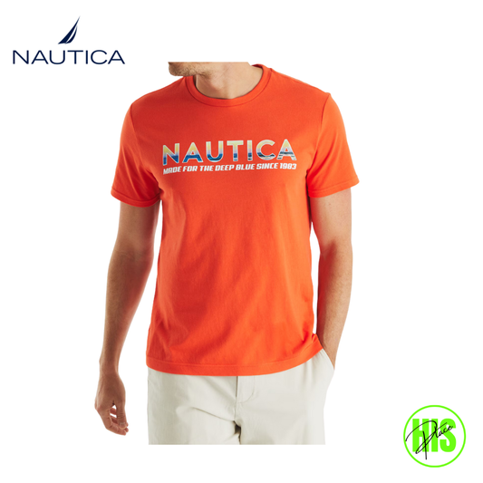 Nautica Graphic T-Shirt (Medium)