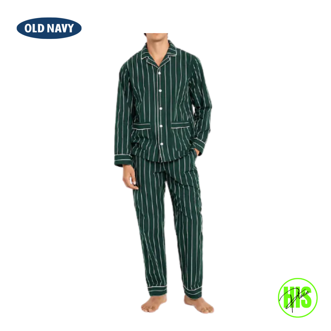Old Navy Poplin Pajama Set
