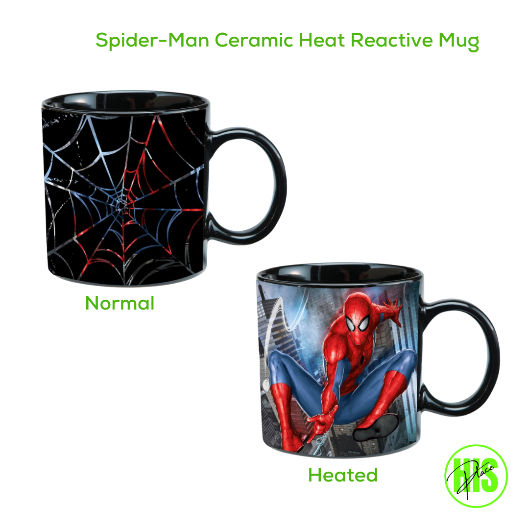 Spider-Man Ceramic Heat Reactive Mug 20oz