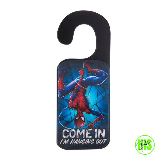 Spider-Man Reversible Wood Door Hanger