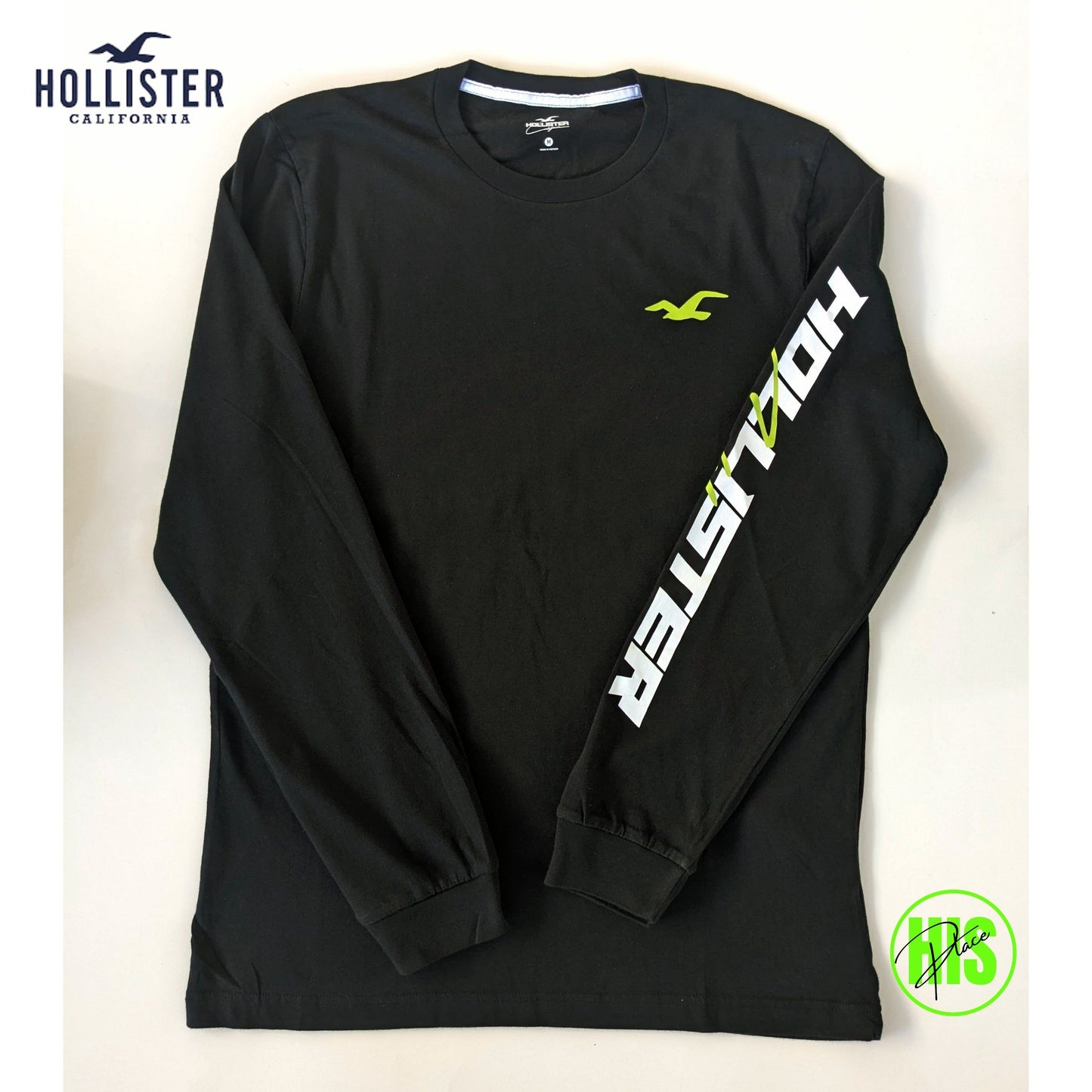 Hollister Long Sleeve T-Shirt (Medium)