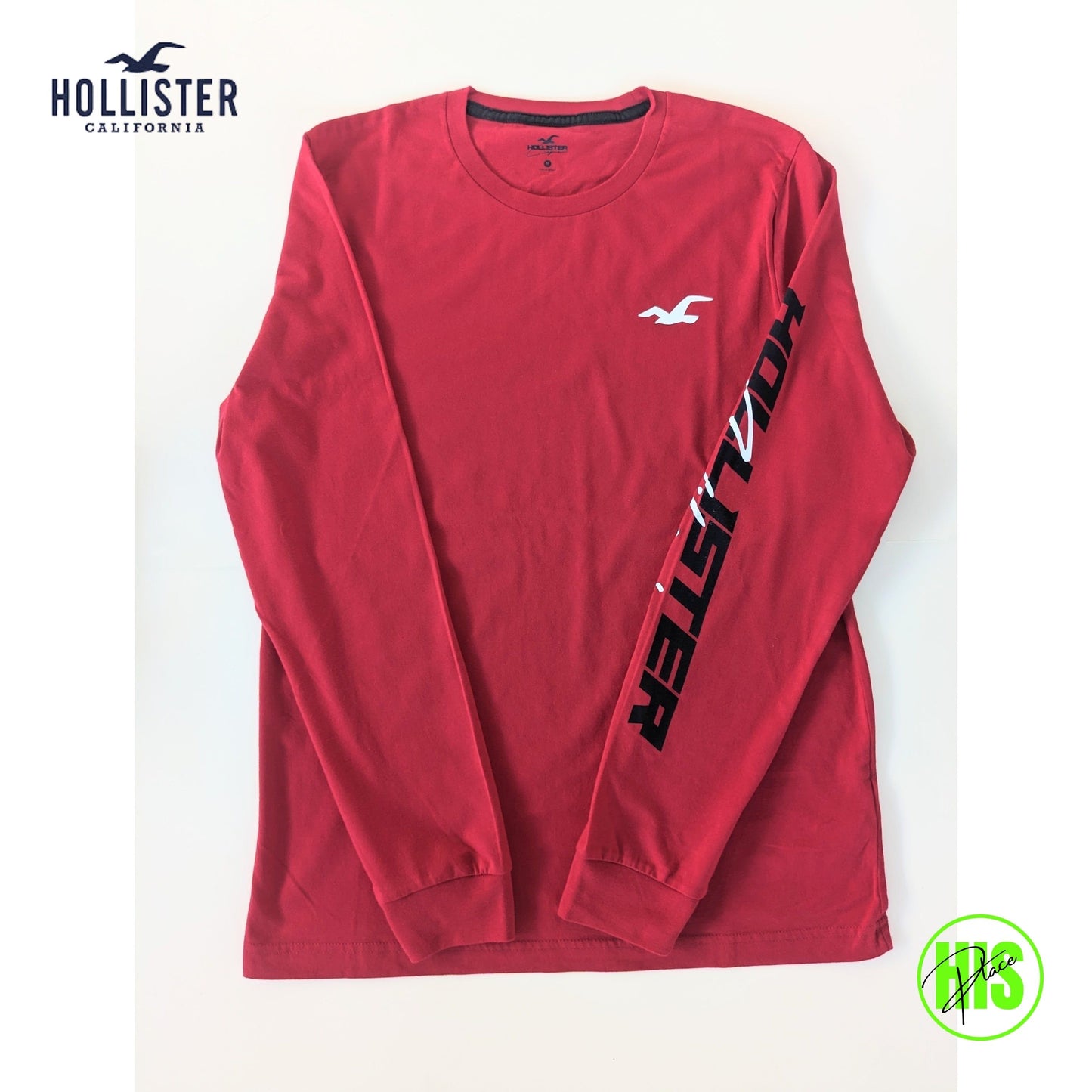 Hollister Long Sleeve T-Shirt (Medium)