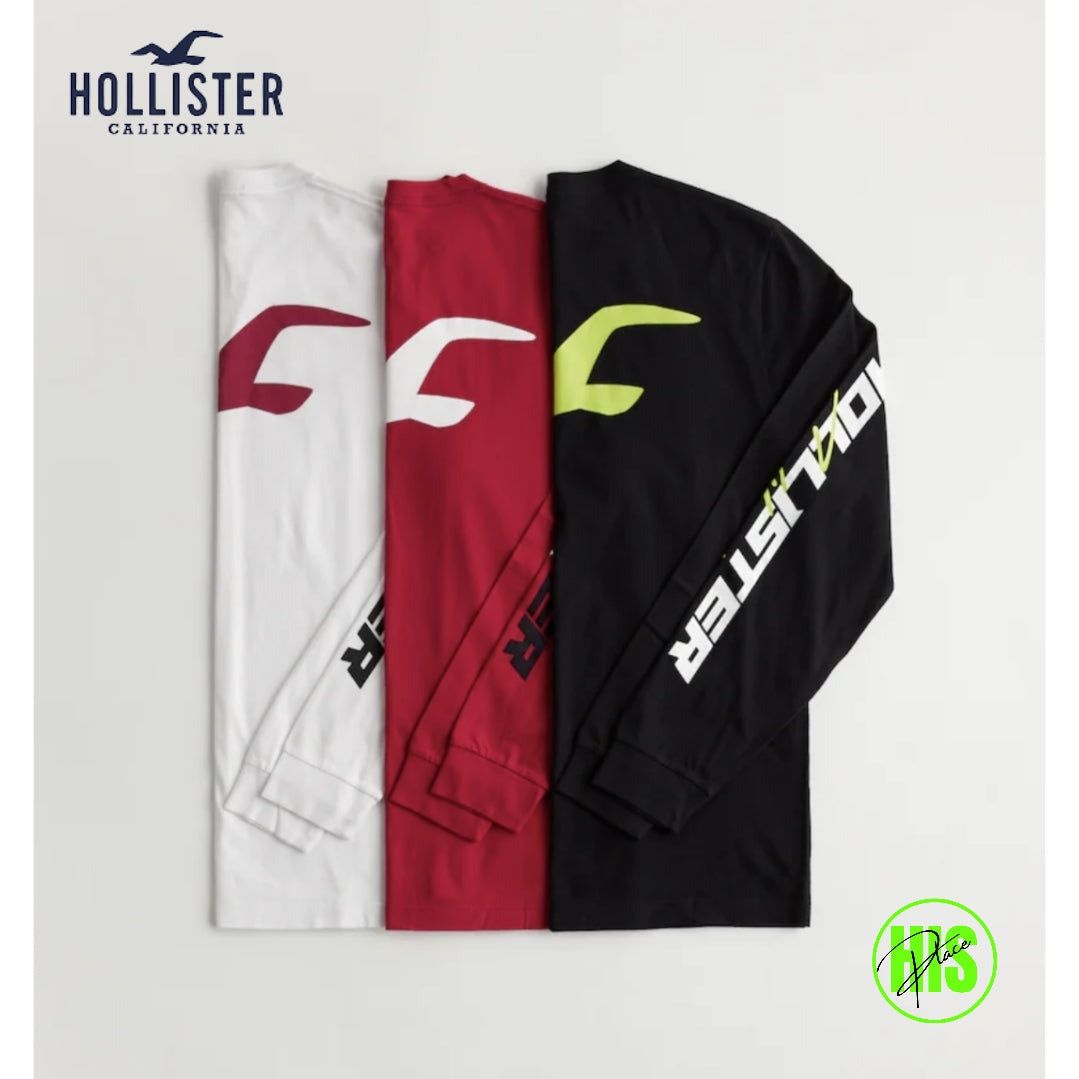 Hollister Long Sleeve T-Shirt (Medium)