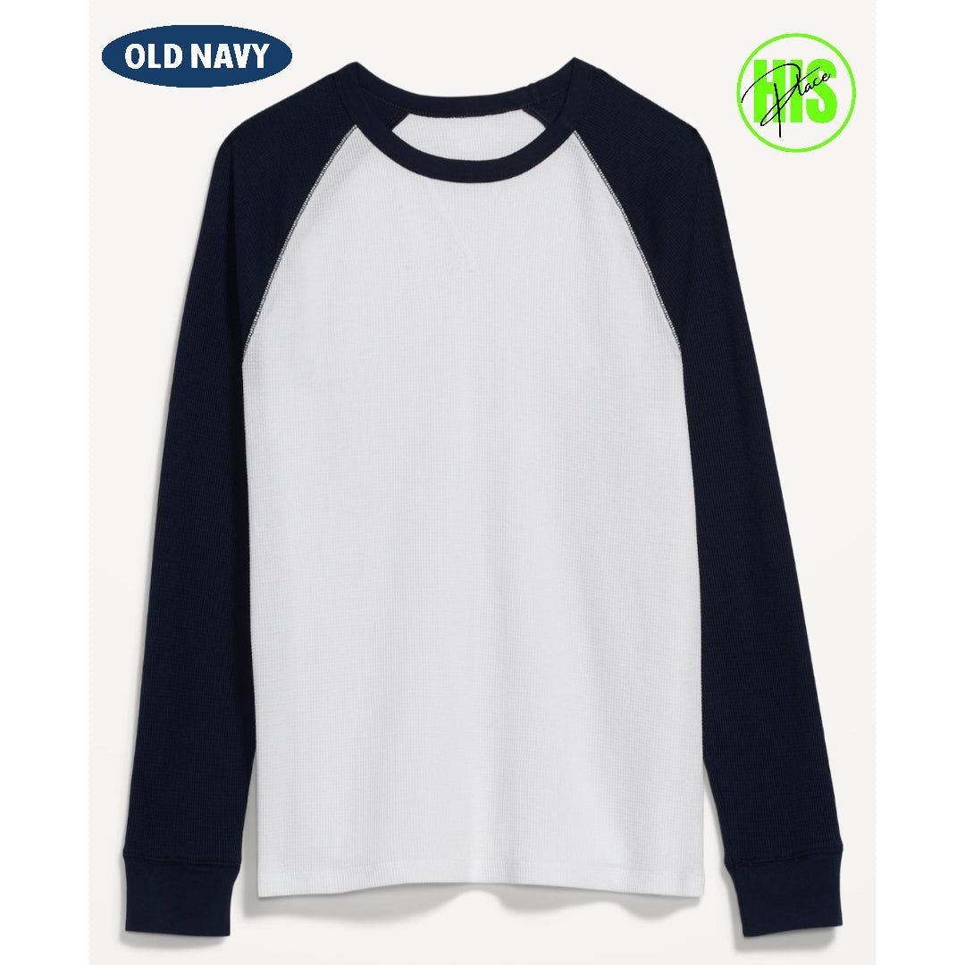 Old Navy Thermal Knit Raglan Sleeve