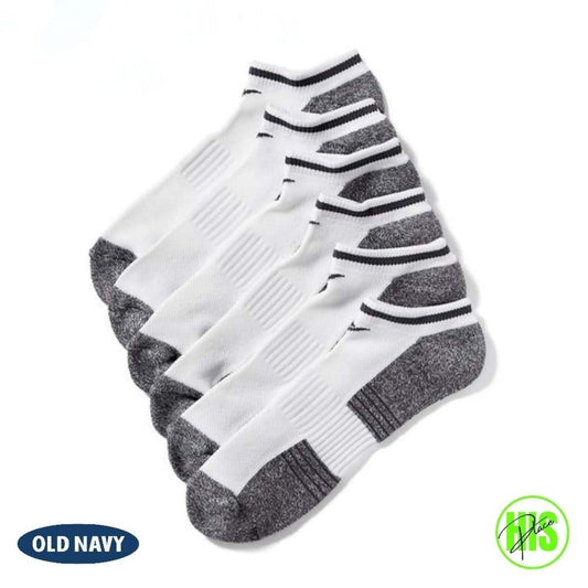 Old Navy White Go-Dry Training Socks (3 pack)